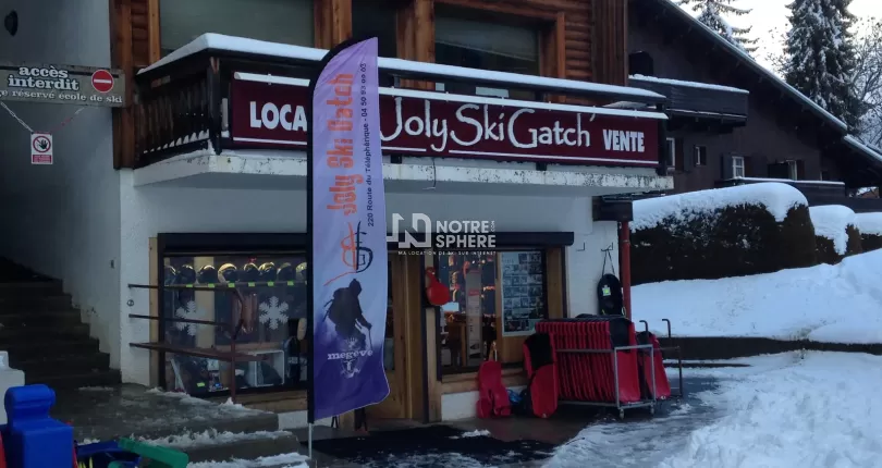 Photo du magasin Joly Ski Gatch à Megève Rochebrune